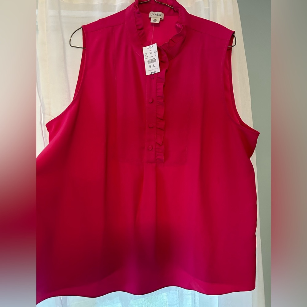 J. Crew sleeveless blouse - Picture 3 of 4